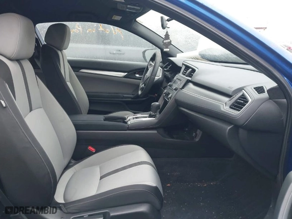 2017 Honda Civic Coupe LX with VIN 2HGFC4B5XHH310389, listed as a IAAI auction lot 41569031 with 79,694 mi miles. Bid and sale history available at carsss.com. Image 5.
