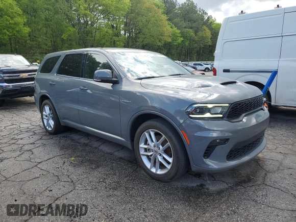 2022 Dodge Durango R/T with VIN 1C4SDJCT7NC228009, listed as a Copart auction lot 52462315 with 33,833 mi miles and Non repairable. Bid and sale history available at DreamBid. Image 4.