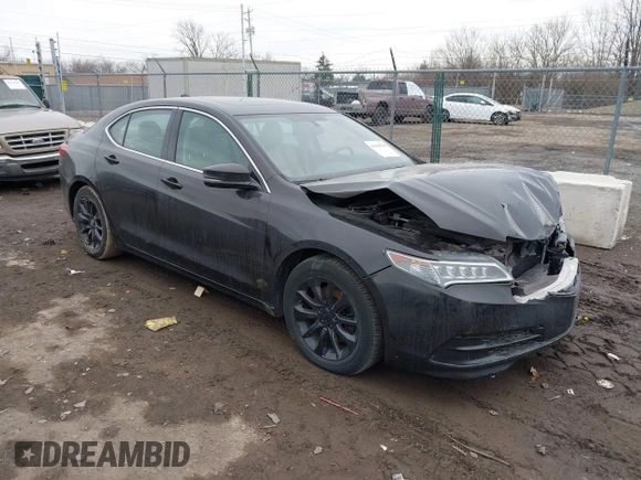 2015 Acura TLX with VIN 19UUB1F35FA022700, listed as a IAAI auction lot 41610750 with 157,500 mi miles. Bid and sale history available at carsss.com. Image 1.