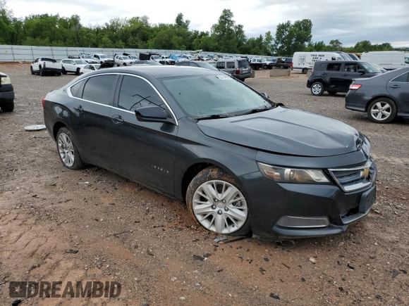 2014 Chevrolet Impala LS z VIN 1G11Y5SL5EU123450, wystawiony jako Copart lot #61414955 z przebiegiem 96 066 mil mil oraz Czysty tytuł • Clean title. Historia ofert i sprzedaży dostępna na DreamBid. Obrazek 4.