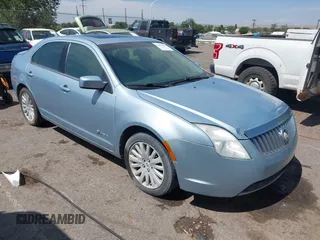 2010 Mercury Milan Hybrid with VIN 3MEDM0L31AR626765, listed as a IAAI auction lot 42679027 with 130,116 mi miles and . Bid and sale history available at DreamBid. Image 1.