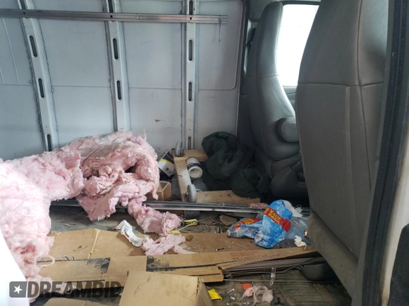 2017 Chevrolet Express Cargo Van with VIN 1GCWGBFF6H1193239, listed as a Copart auction lot 63022914 with 281,235 mi miles and Salvage Title. Bid and sale history available at carsss.com. Image 11.