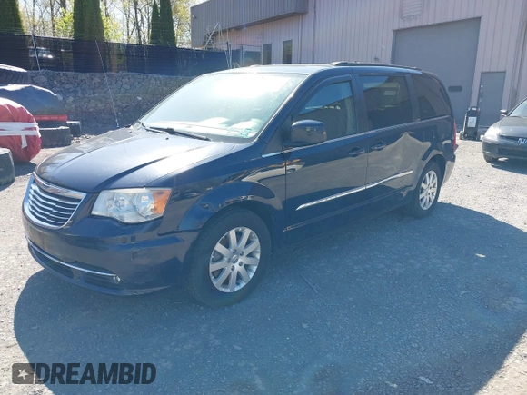 2014 Chrysler Town & Country Touring with VIN 2C4RC1BG5ER365110, listed as a IAAI auction lot 42138323 with 127,424 mi miles. Bid and sale history available at carsss.com. Image 2.