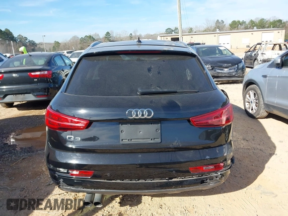 2018 Audi Q3 Premium Plus with VIN WA1HCCFS7JR021004, listed as a IAAI auction lot 41823515 with 50,650 mi miles. Bid and sale history available at carsss.com. Image 16.