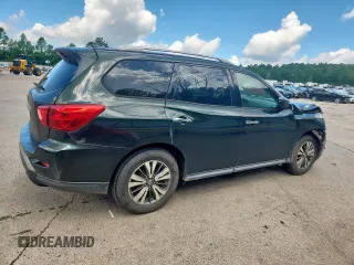2020 Nissan Pathfinder SL with VIN 5N1DR2CN0LC583632, listed as a Copart auction lot 61704575 with 169,831 mi miles and Salvage title. Bid and sale history available at DreamBid. Image 3.
