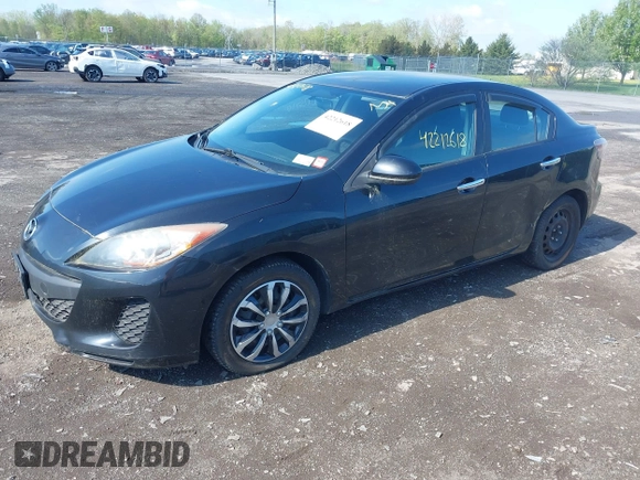 2013 Mazda 3 i SV with VIN JM1BL1TGXD1775078, listed as a IAAI auction lot 42212618 with 150,205 mi miles and . Bid and sale history available at DreamBid. Image 2.