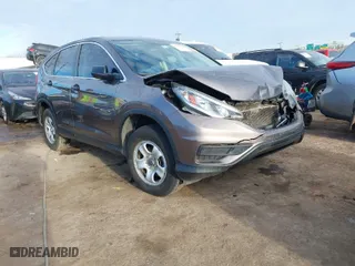 2015 Honda CR-V LX with VIN 3CZRM3H34FG707841, listed as a IAAI auction lot 41654996 with 133,894 mi miles. Bid and sale history available at carsss.com. Image 1.
