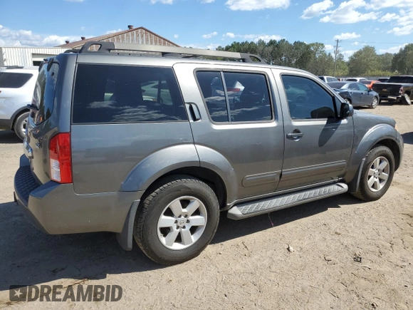 2008 Nissan Pathfinder S with VIN 5N1AR18U18C638917, listed as a Copart auction lot 73161764 with 164,447 mi miles and Clean Title. Bid and sale history available at carsss.com. Image 3.