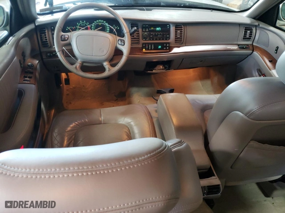 1999 Buick Park Avenue with VIN 1G4CW52K5X4640646, listed as a Copart auction lot 71103404 with 123,460 mi miles and Salvage Title. Bid and sale history available at carsss.com. Image 8.