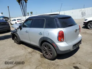 2012 MINI Countryman with VIN WMWZB3C58CWM02843, listed as a Copart auction lot 52131715 with Not Provided miles and Salvage Title. Bid and sale history available at DreamBid. Image 2.