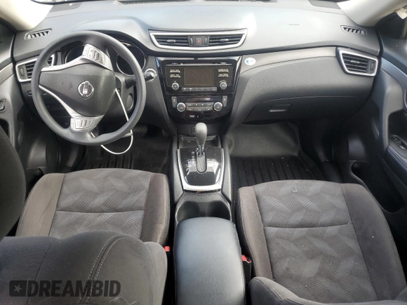 2015 Nissan Rogue SV with VIN KNMAT2MT4FP562897, listed as a Copart auction lot 54521565 with 38,682 mi miles and Salvage Title. Bid and sale history available at carsss.com. Image 8.