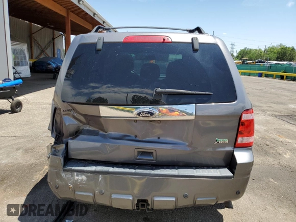 2010 Ford Escape Limited with VIN 1FMCU9EG5AKD32691, listed as a Copart auction lot 59997625 with 143,159 mi miles and Salvage title. Bid and sale history available at DreamBid. Image 6.