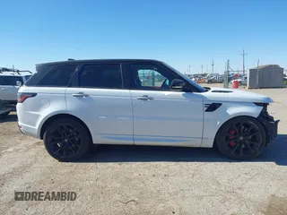 2021 Land Rover Range Rover Sport HST with VIN SALWS2RUXMA749869, listed as a IAAI auction lot 41315473 with 91,623 mi miles. Bid and sale history available at carsss.com. Image 13.