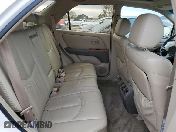 2000 Lexus RX 300 with VIN JT6HF10U6Y0132967, listed as a Copart auction lot 82452084 with 206,616 mi miles and Salvage Title. Bid and sale history available at carsss.com. Image 11.