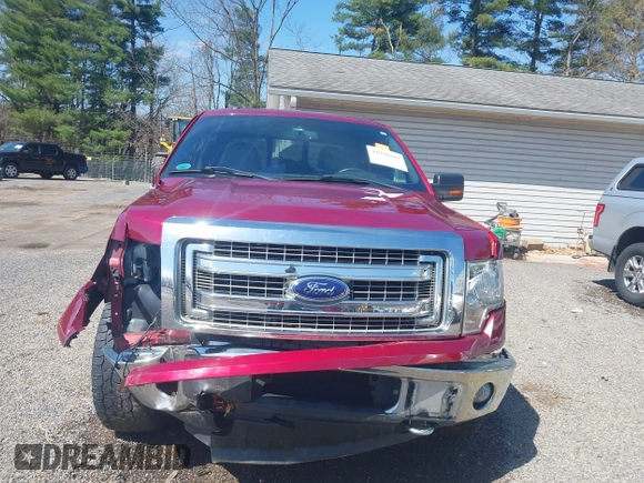 2014 Ford F-150 XL with VIN 1FTFW1EF8EFB27918, listed as a IAAI auction lot 41938587 with 129,508 mi miles. Bid and sale history available at carsss.com. Image 13.