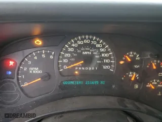 2006 Chevrolet Silverado 1500 LT1 with VIN 1GCEC19Z46Z205152, listed as a Copart auction lot 44175485 with 211,695 mi miles and Salvage Title. Bid and sale history available at carsss.com. Image 9.