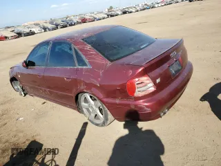 2000 Audi S4 z VIN WAUDD68DXYA127728, wystawiony jako Copart lot #75094394 z przebiegiem 164 612 mil mil oraz Szkody całkowita. Historia ofert i sprzedaży dostępna na DreamBid. Obrazek 2.