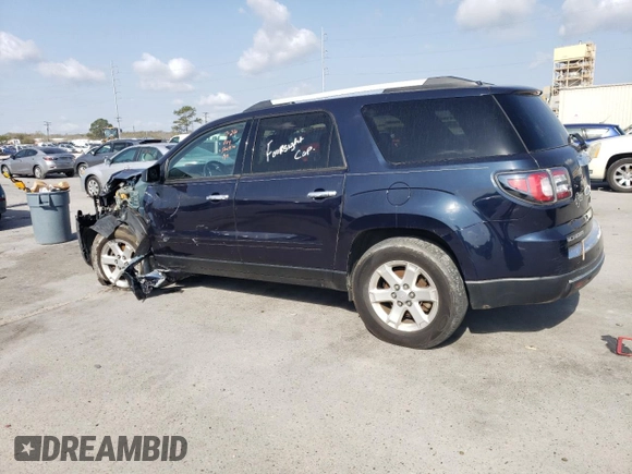 2016 GMC Acadia SLE with VIN 1GKKRPKDXGJ294393, listed as a Copart auction lot 48533385 with 134,061 mi miles and Salvage Title. Bid and sale history available at carsss.com. Image 2.