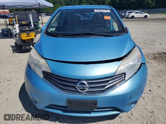 2014 Nissan Note S Plus with VIN 3N1CE2CP3EL427060, listed as a Copart auction lot 61051575 with Not provided miles and Clean title. Bid and sale history available at DreamBid. Image 5.