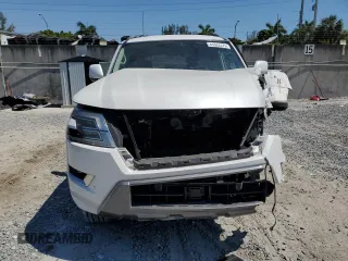 2021 Nissan Armada SV with VIN JN8AY2AD1M9660144, listed as a Copart auction lot 49382575 with 47,257 mi miles and Non Repairable. Bid and sale history available at carsss.com. Image 5.