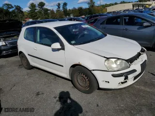 2008 Volkswagen Rabbit S with VIN WVWBB71KX8W320558, listed as a Copart auction lot 74807344 with 151,950 mi miles and Salvage Title. Bid and sale history available at carsss.com. Image 4.