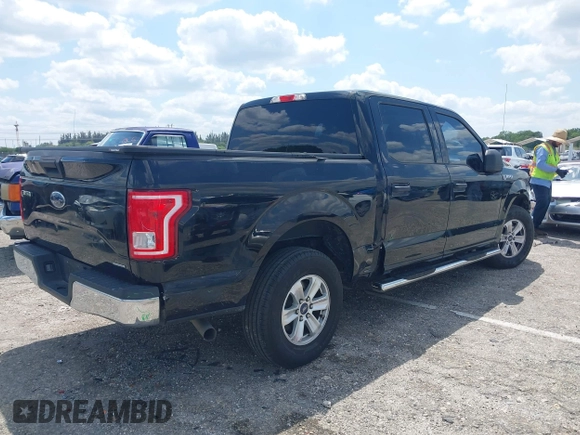 2016 Ford F-150 XL with VIN 1FTEW1CF4GFA15604, listed as a IAAI auction lot 41988517 with 140,676 mi miles and . Bid and sale history available at carsss.com. Image 4.