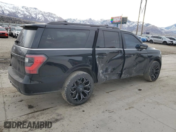 2019 Ford Expedition Max Limited z VIN 1FMJK2AT6KEA69750, wystawiony jako Copart lot #50051065 z przebiegiem 78 819 mil mil oraz Szkody całkowita. Historia ofert i sprzedaży dostępna na DreamBid. Obrazek 3.