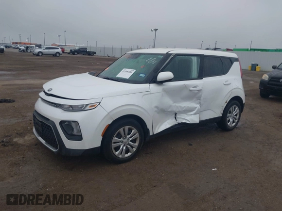 2020 Kia Soul S with VIN KNDJ23AU7L7709330, listed as a IAAI auction lot 41598480 with 29,697 mi miles. Bid and sale history available at carsss.com. Image 6.