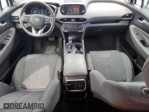2019 Hyundai Santa Fe SE with VIN 5NMS23AD2KH100402, listed as a Copart auction lot 51335395 with 49,605 mi miles and Salvage Title. Bid and sale history available at carsss.com. Image 8.