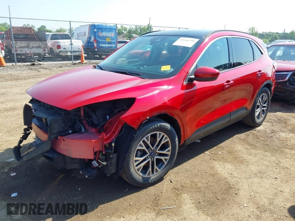 2020 Ford Escape SEL z VIN 1FMCU0H6XLUB62303, wystawiony jako IAAI lot #42646790 z przebiegiem 70 895 mil mil oraz . Historia ofert i sprzedaży dostępna na DreamBid. Obrazek 20.