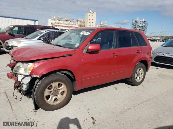 2012 Suzuki Grand Vitara Premium with VIN JS3TE0D28C4100856, listed as a Copart auction lot 85594104 with 96,504 mi miles and Salvage Title. Bid and sale history available at carsss.com. Image 1.