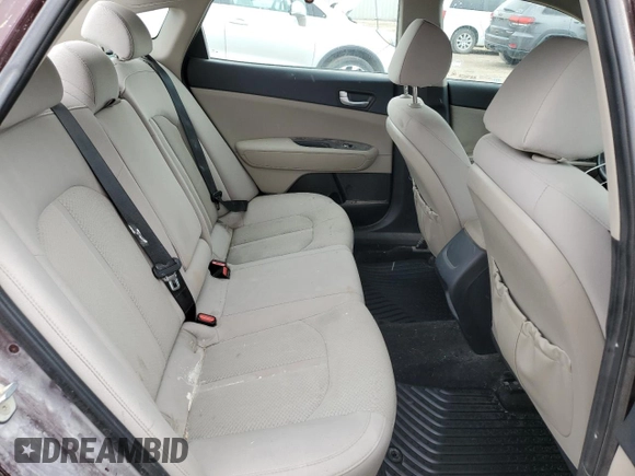 2018 Kia Optima LX with VIN 5XXGT4L34JG254135, listed as a Copart auction lot 59847805 with 120,901 mi miles and Salvage title. Bid and sale history available at DreamBid. Image 10.