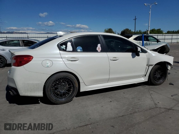 2017 Subaru WRX Premium with VIN JF1VA1F65H9840048, listed as a Copart auction lot 57729145 with 105,724 mi miles and Salvage title. Bid and sale history available at DreamBid. Image 3.