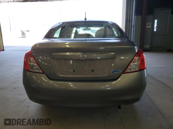2012 Nissan Versa SL with VIN 3N1CN7AP3CL884299, listed as a Copart auction lot 49767595 with 184,242 mi miles and Salvage Title. Bid and sale history available at carsss.com. Image 6.