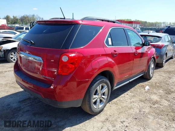 2015 Chevrolet Equinox LT with VIN 2GNFLFEK6F6289956, listed as a IAAI auction lot 41987792 with 122,424 mi miles and . Bid and sale history available at DreamBid. Image 4.