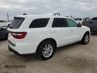 2020 Dodge Durango Pursuit with VIN 1C4RDJFG8LC261322, listed as a Copart auction lot 86884504 with 111,630 mi miles and Salvage title. Bid and sale history available at DreamBid. Image 3.