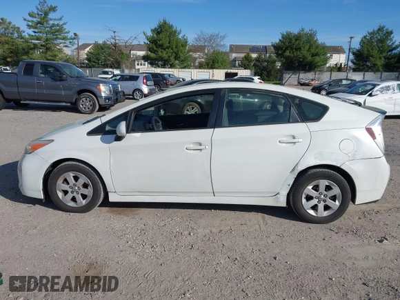 2012 Toyota Prius One with VIN JTDKN3DU2C1520448, listed as a IAAI auction lot 42108210 with 141,657 mi miles. Bid and sale history available at carsss.com. Image 14.