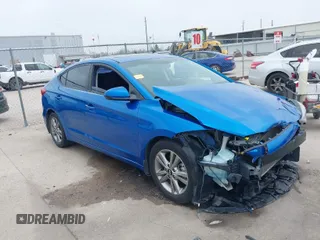 2017 Hyundai Elantra SE z VIN 5NPD84LF5HH200212, wystawiony jako IAAI lot #41805351 z przebiegiem 58 330 mil mil oraz . Historia ofert i sprzedaży dostępna na DreamBid. Obrazek 1.