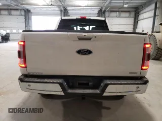 2021 Ford F-150 XL with VIN 1FTFW1E87MFB41258, listed as a Copart auction lot 49324495 with 48,067 mi miles and Salvage Title. Bid and sale history available at carsss.com. Image 6.
