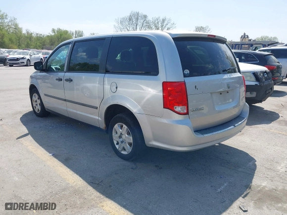 2012 Ram Cargo Van with VIN 2C4RDGAGXCR243180, listed as a IAAI auction lot 42061918 with 204,251 mi miles. Bid and sale history available at carsss.com. Image 3.