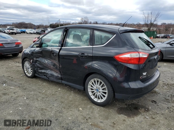 2013 Ford C-Max SEL with VIN 1FADP5BU3DL527373, listed as a Copart auction lot 47701035 with 95,845 mi miles and Salvage Title. Bid and sale history available at carsss.com. Image 2.