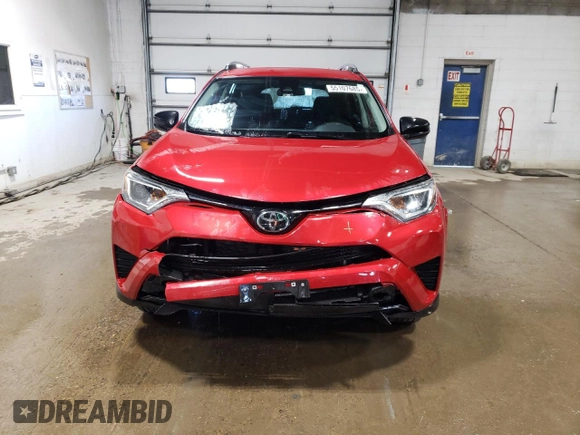 2017 Toyota RAV4 LE with VIN 2T3BFREV3HW587432, listed as a Copart auction lot 55107685 with 148,305 mi miles and Salvage Title. Bid and sale history available at carsss.com. Image 5.