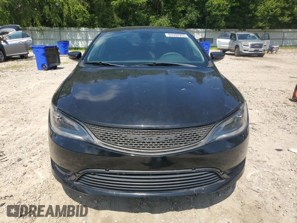 2015 Chrysler 200 Limited with VIN 1C3CCCAB2FN652883, listed as a Copart auction lot 65592955 with 165,709 mi miles and Salvage title. Bid and sale history available at DreamBid. Image 5.