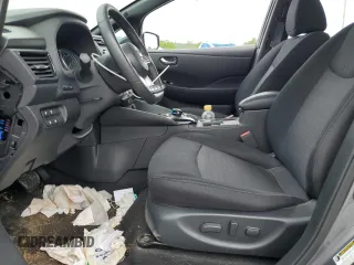 2018 Nissan LEAF SV with VIN 1N4AZ1CP9JC308525, listed as a Copart auction lot 54156725 with 4,596 mi miles and Salvage title. Bid and sale history available at DreamBid. Image 7.