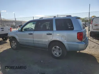 2003 Honda Pilot EX with VIN 2HKYF18493H587563, listed as a Copart auction lot 54897205 with 120,408 mi miles and Salvage Title. Bid and sale history available at carsss.com. Image 2.