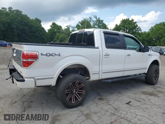 2012 Ford F-150 XL with VIN 1FTFW1EF4CFA64846, listed as a Copart auction lot 64670505 with 154,182 mi miles and Salvage title. Bid and sale history available at DreamBid. Image 3.
