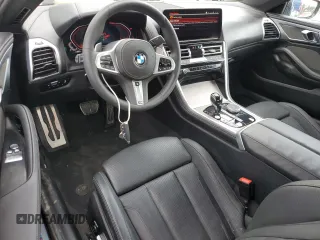 2025 BMW 8 Series 840i with VIN WBAAE2C06SCS36843, listed as a Copart auction lot 76617604 with 918 mi miles and Non Repairable. Bid and sale history available at carsss.com. Image 8.