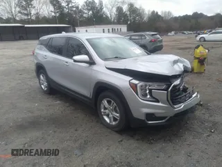 2022 GMC Terrain SLE z VIN 3GKALTEV9NL148423, wystawiony jako IAAI lot #41731672 z przebiegiem 133 752 mil mil oraz . Historia ofert i sprzedaży dostępna na DreamBid. Obrazek 1.
