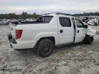 2010 Honda Ridgeline RT with VIN 5FPYK1F27AB008053, listed as a Copart auction lot 71348134 with 167,498 mi miles and Salvage Title. Bid and sale history available at carsss.com. Image 3.