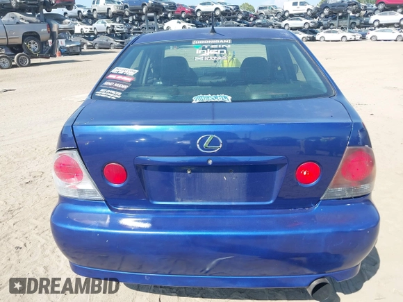 2002 Lexus IS 300/350 with VIN JTHBD192620049809, listed as a IAAI auction lot 42192634 with 251,199 mi miles and . Bid and sale history available at DreamBid. Image 16.